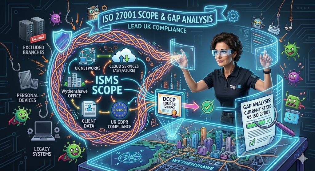 ISMS boundaries ISO 27001 project scope Information security scoping Gap analysis for ISO 27001