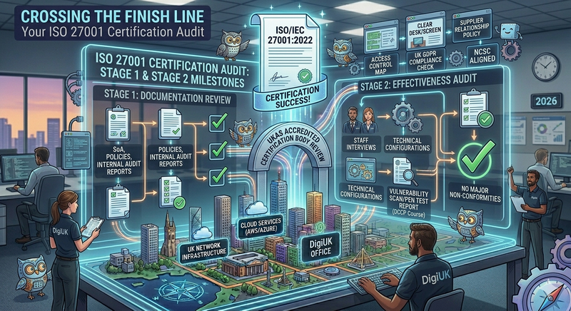 Crossing the Finish Line: Your ISO 27001 Certification Audit