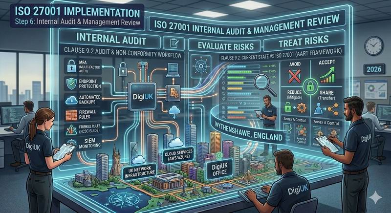 Pre-Certification Prep: The ISO 27001 Internal Audit & Review